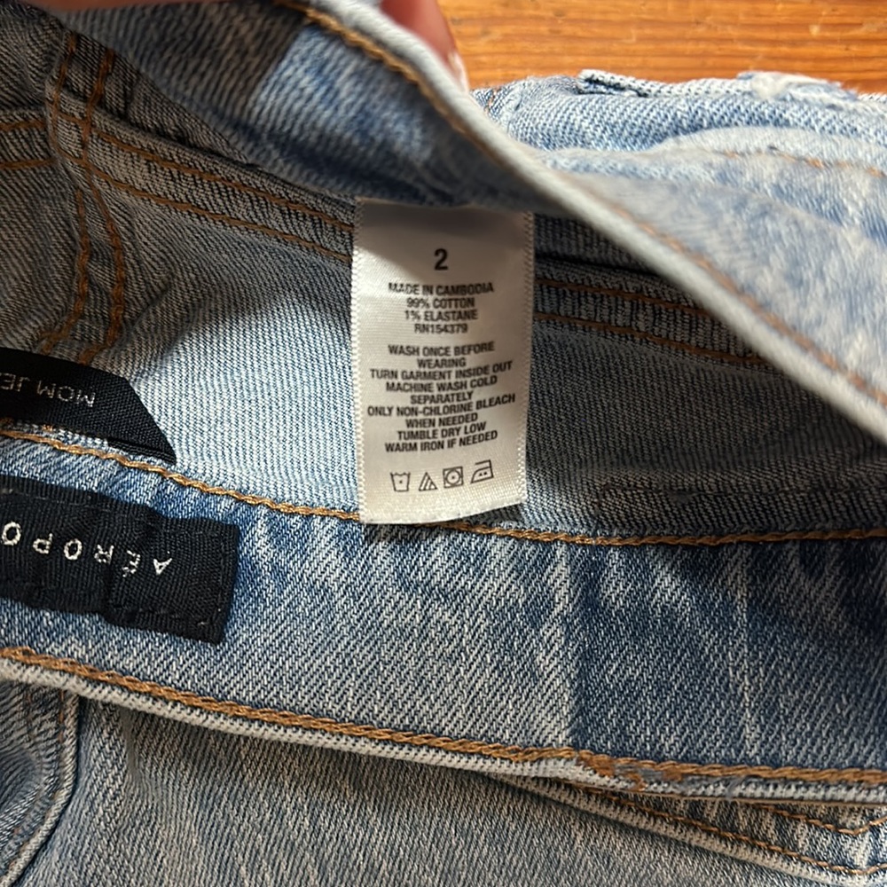 Aeropostale Mom Jeans #356N - Picture 3 of 3